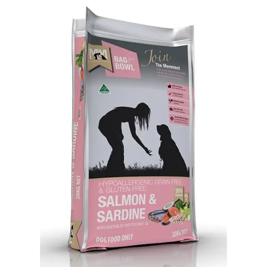 Meals for Mutts Grain Free Salmon and Sardine Dry Dog Food 20kg
