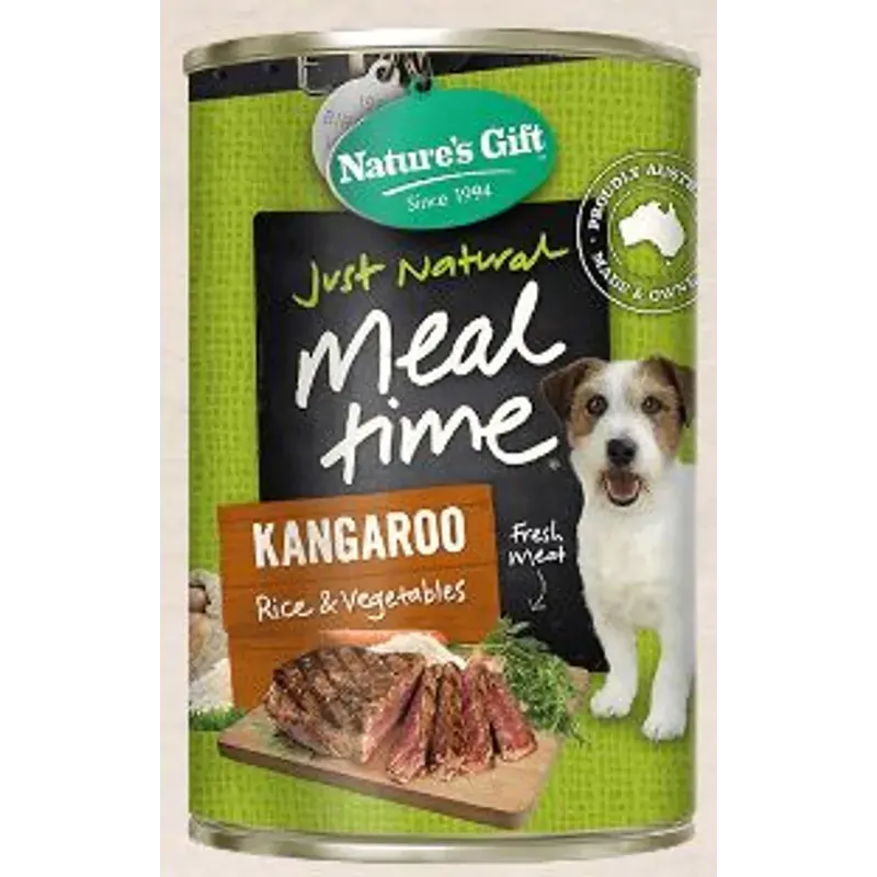 Natures Gift Kangaroo & Rice 700G 12Pk (Om12)
