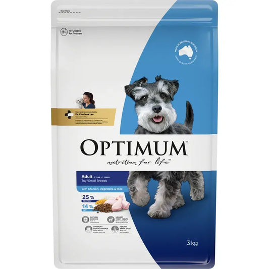 Optimum Dog Small Breed Chick Vegetables Rice 3Kg