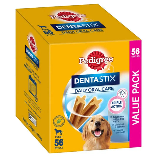 Pedigree Snacks Dentastix Large Giant Dog 56Pk