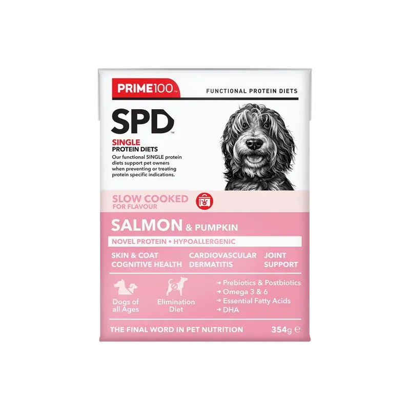 Prime Spd Slow Cooked Salmon & Pumpkin 354G 12Pk (Om12)