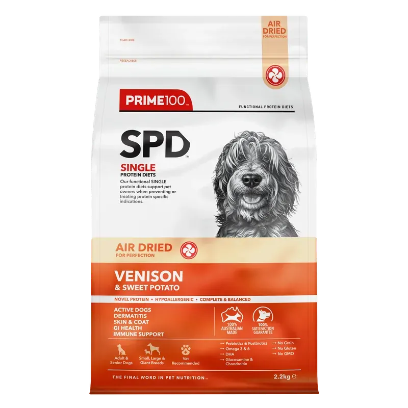 Prime Spd Air Dried Venison & Sweet Potato 2.2Kg