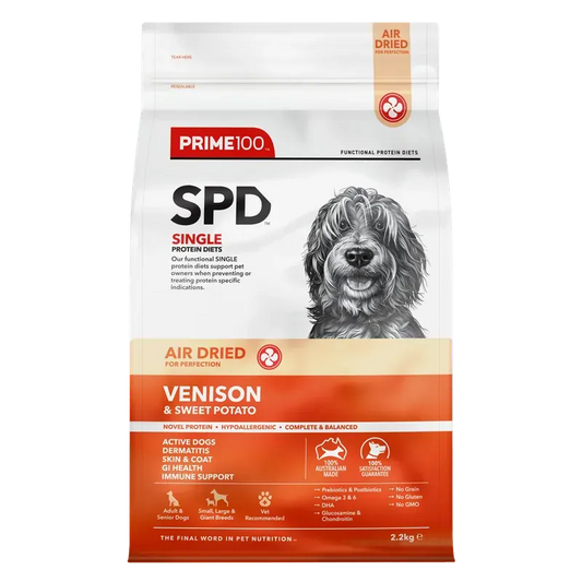 Prime Spd Air Dried Venison & Sweet Potato 2.2Kg