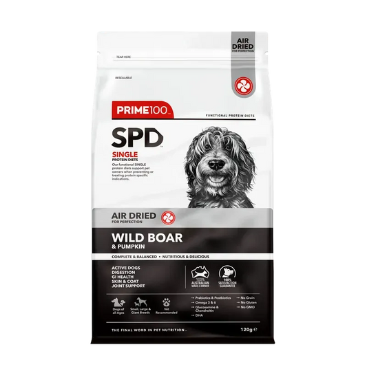 Prime 100 Spd Wild Boar & Pumpkin Air Dried 120G