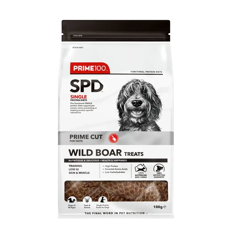 Prime 100 Spd Wild Boar Prime Cut Treat 100G