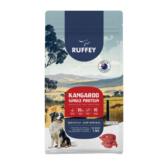 Ruffey Air Dried Dog Food Kangaroo 2.5kg