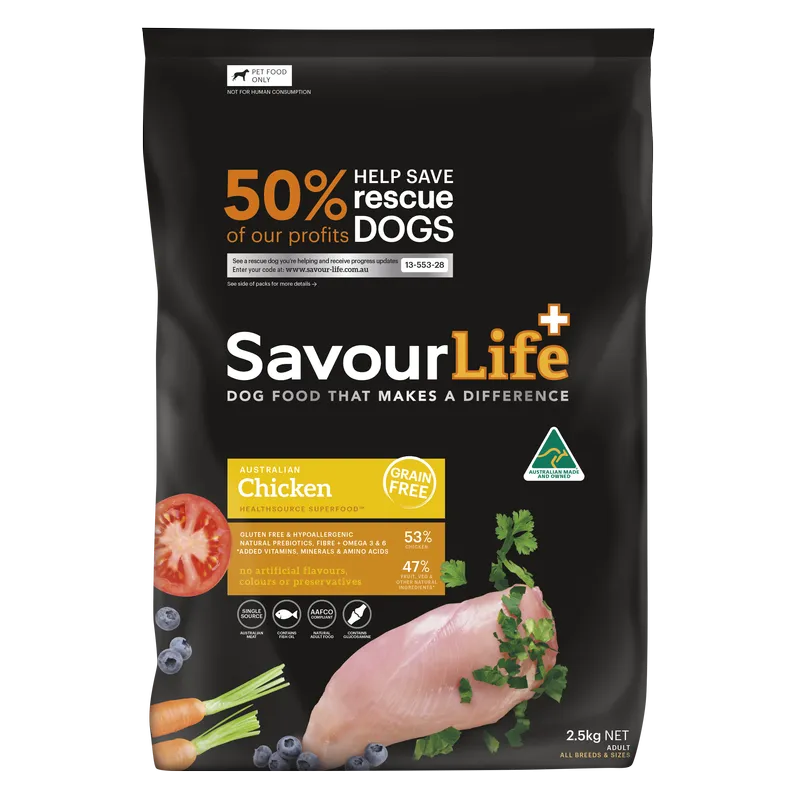 Savourlife Grain-Free Chicken 2.5Kg