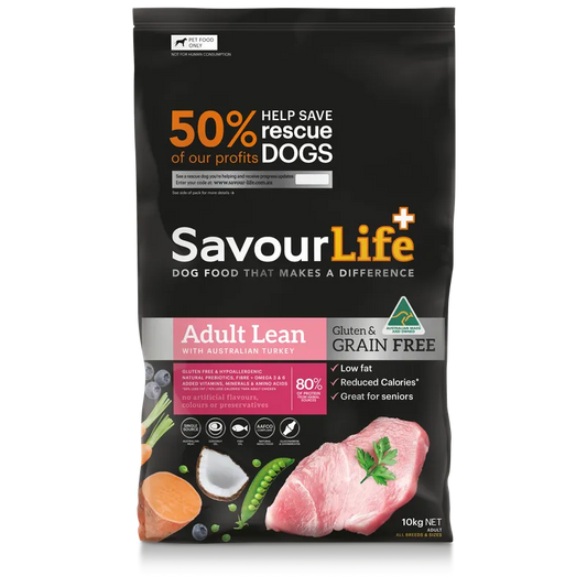 Savourlife Grain-Free Adult Turkey Lean 10Kg