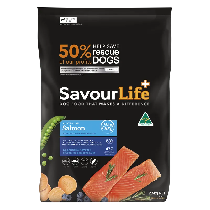 Savourlife Grain-Free Salmon 2.5Kg