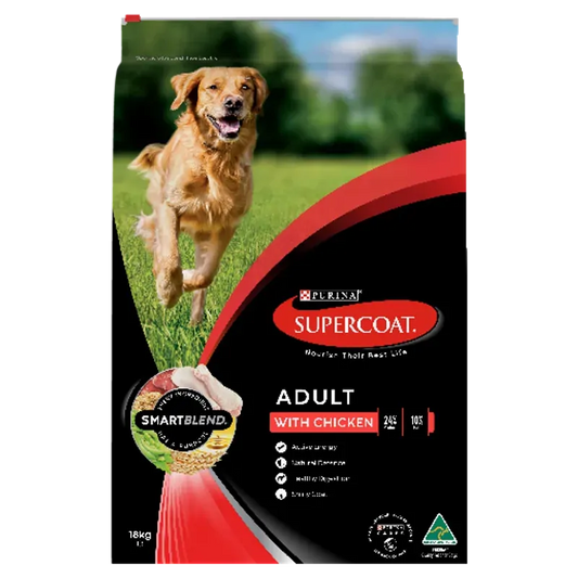 Supercoat Adult Chicken 18Kg