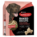 SUPERCOAT BAKED BISCUITS CHICKEN CARROT PARSLEY 400G