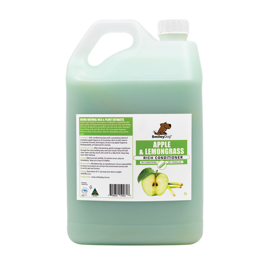 Smiley Dog Apple & Lemongrass Conditioner 5L