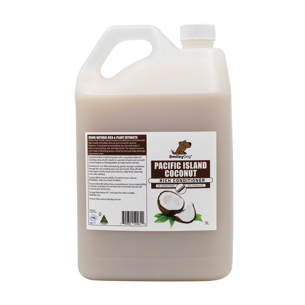 Smiley Dog Pacific Island Coconut Conditioner 5L