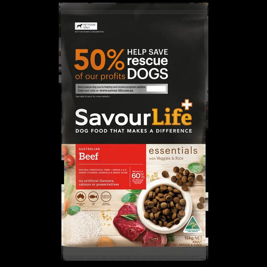 Savourlife Essentials Adult Beef 15Kg