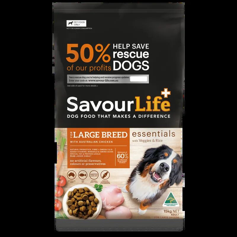 Savourlife Essentials Adult Large Breed Chicken 15Kg