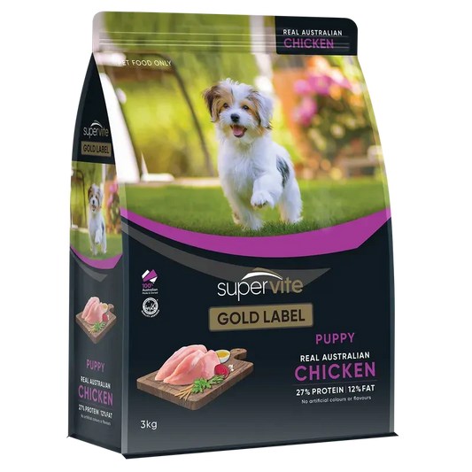Supervite Gold Label Puppy Chicken 3Kg