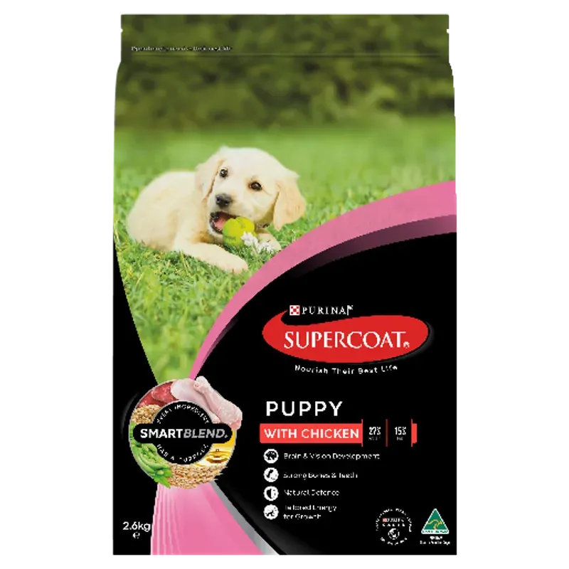 Supercoat Puppy Chicken 2.6Kg