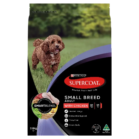 Supercoat Adult Small Breed Chicken 2.8Kg