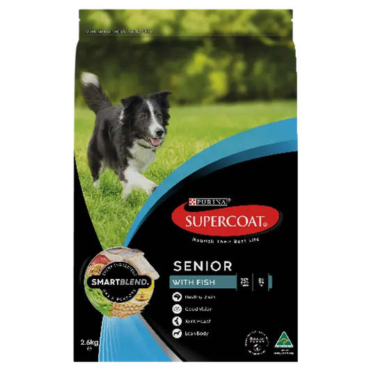 Supercoat Senior Fish 2.6Kg