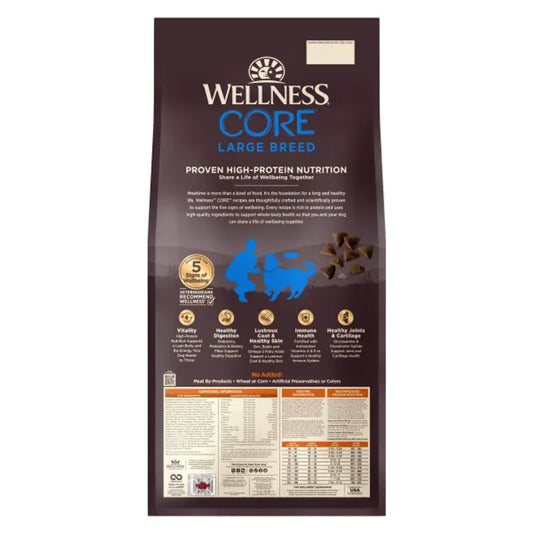 Wellness Core Gf Lge Breed Chicken & Turkey Meal 11.8Kg