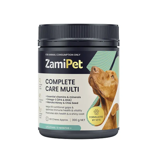 Zamipet Complete Care Multi For Dogs 300G 60 Chews