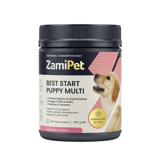 Zamipet Best Start Puppy Multi 300G 100 Chews