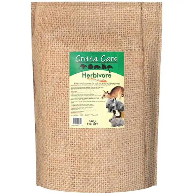 Vetafarm Crittacare Herbivore 10kg
