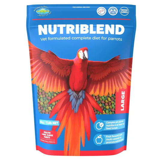 Vetafarm Nutriblend Pellets Large 8Kg