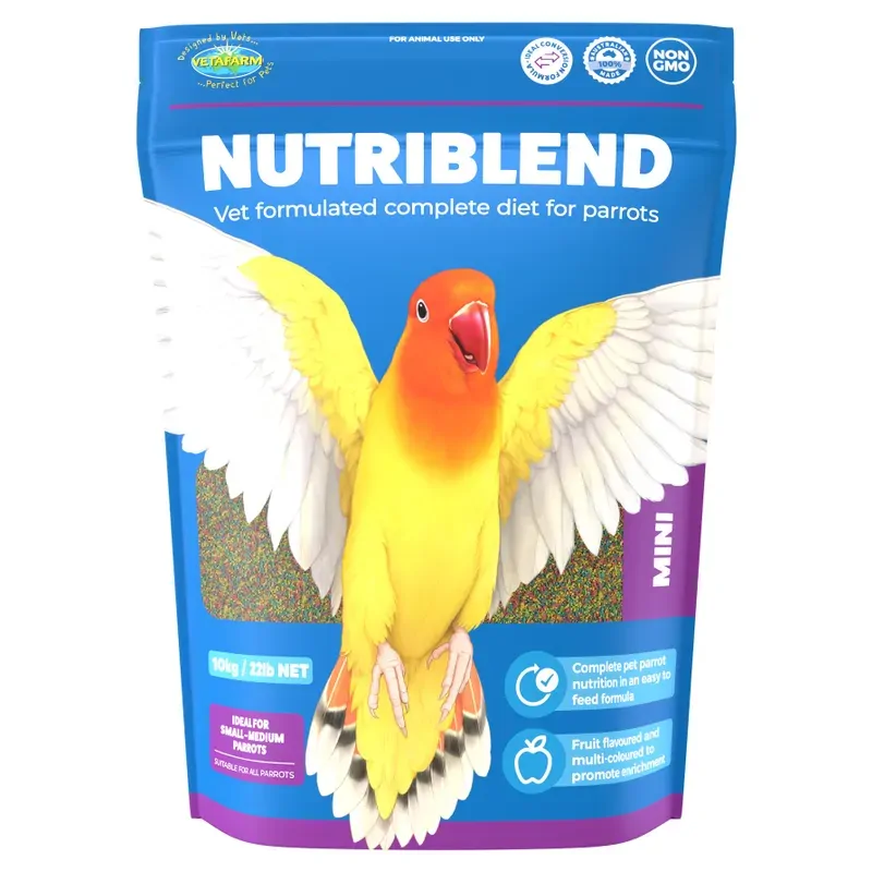 Vetafarm Nutriblend Pellets Mini 10Kg