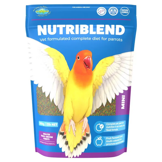 Vetafarm Nutriblend Pellets Mini 10Kg