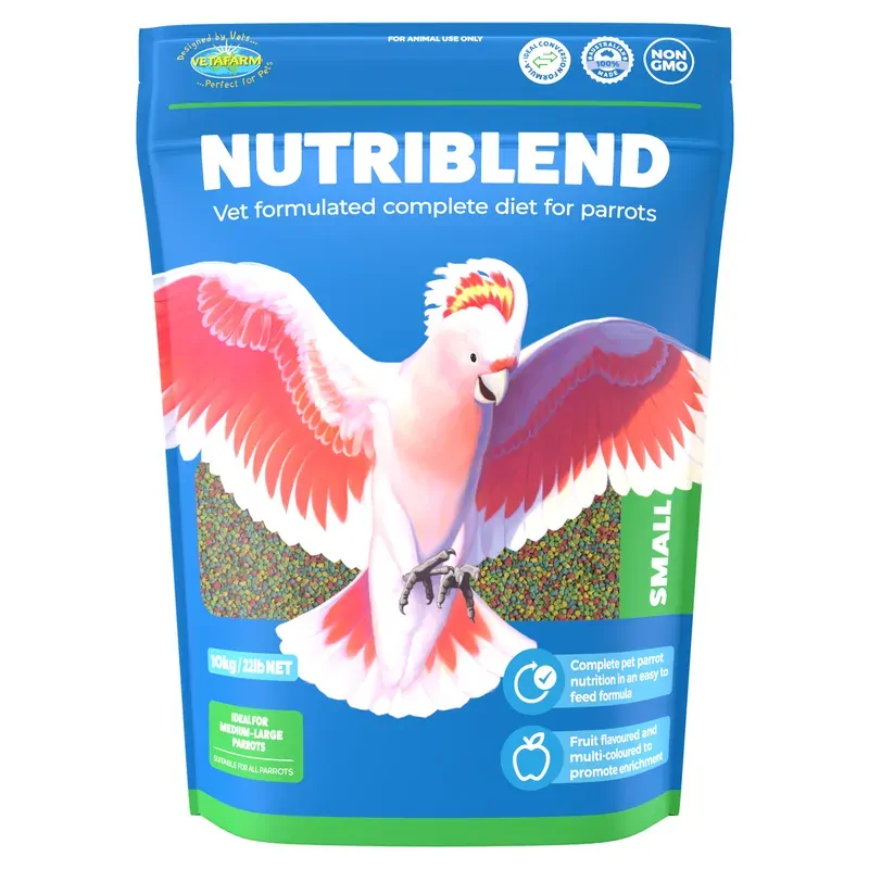 Vetafarm Nutriblend Pellets Small 10Kg