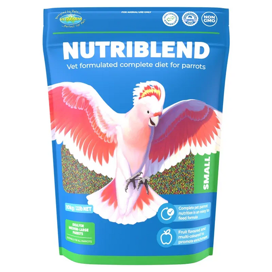 Vetafarm Nutriblend Pellets Small 10Kg