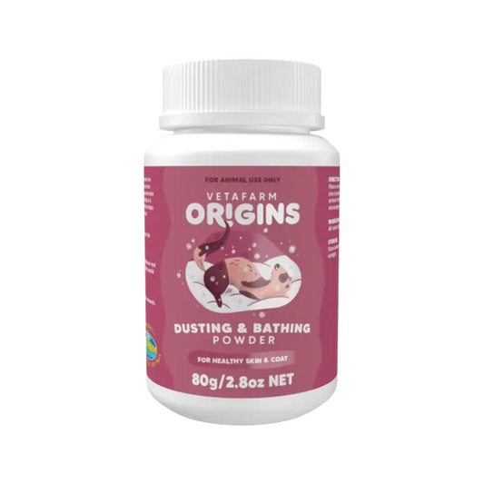Vetafarm Origins Dusting & Bathing Powder 80G