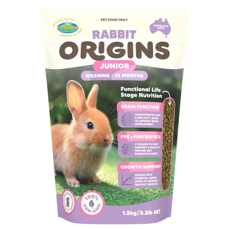 Vetafarm Rabbit Origins Junior 1.5Kg