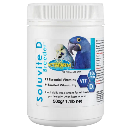 Vetafarm Soluvite D Breeder 500g