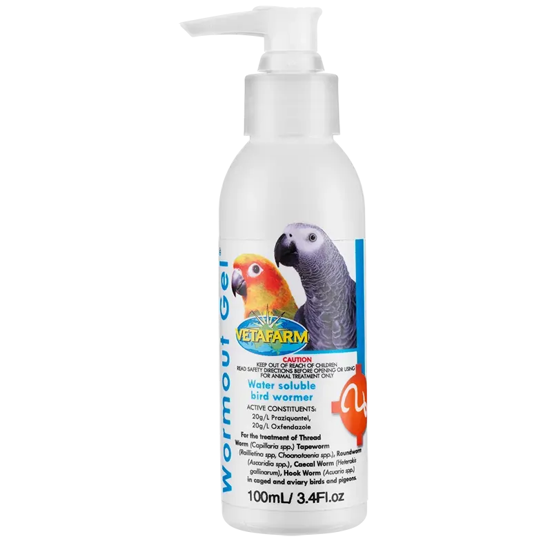 Vetafarm Wormout Gel 100Ml