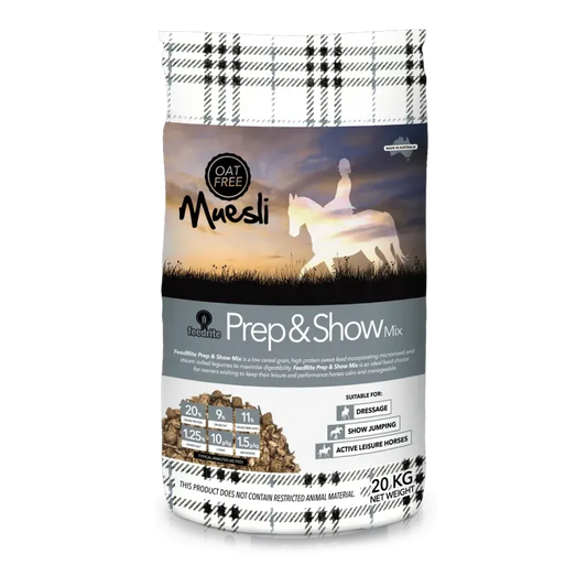 Feedrite Prep and Show Mix Horse Feed 20kg
