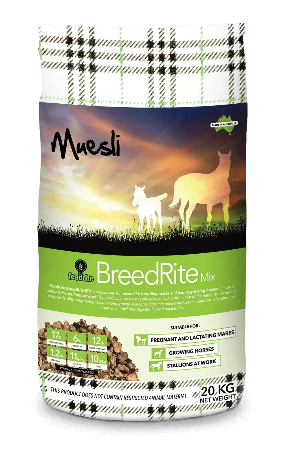 Feedrite BreedRite Mix Horse Feed 20kg