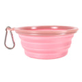 Quick Bite Collapsible Travel Pet Bowl ??????????? Pink by Ibiyaya