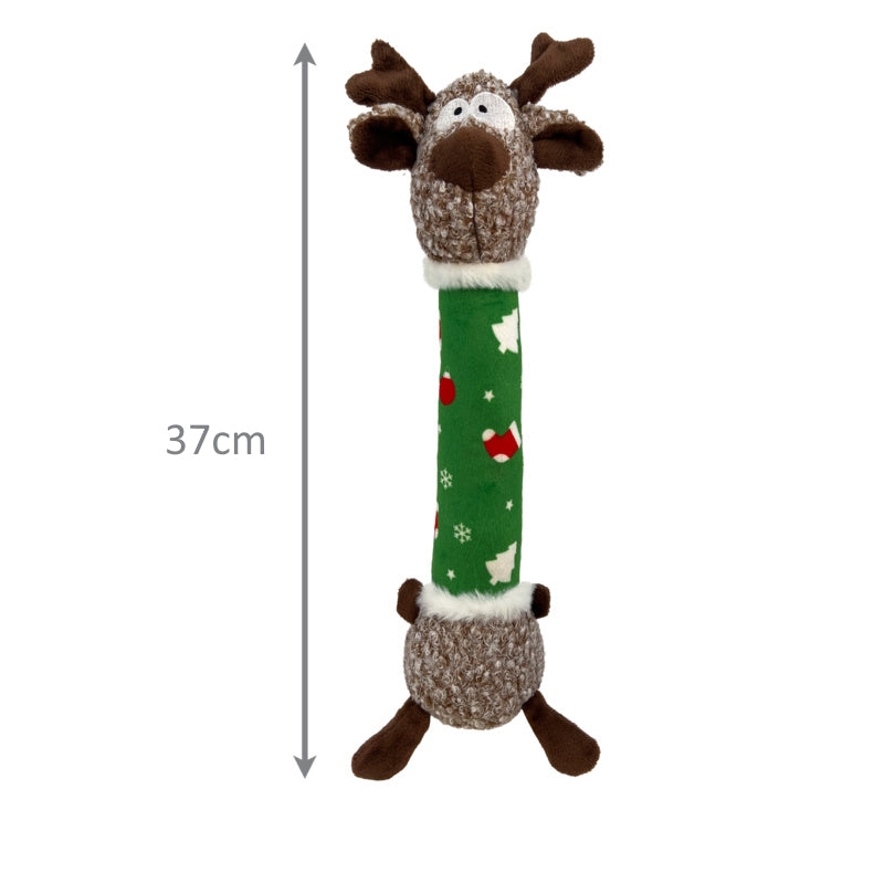 3 x KONG Christmas Holiday Shakers Luvs Reindeer Md