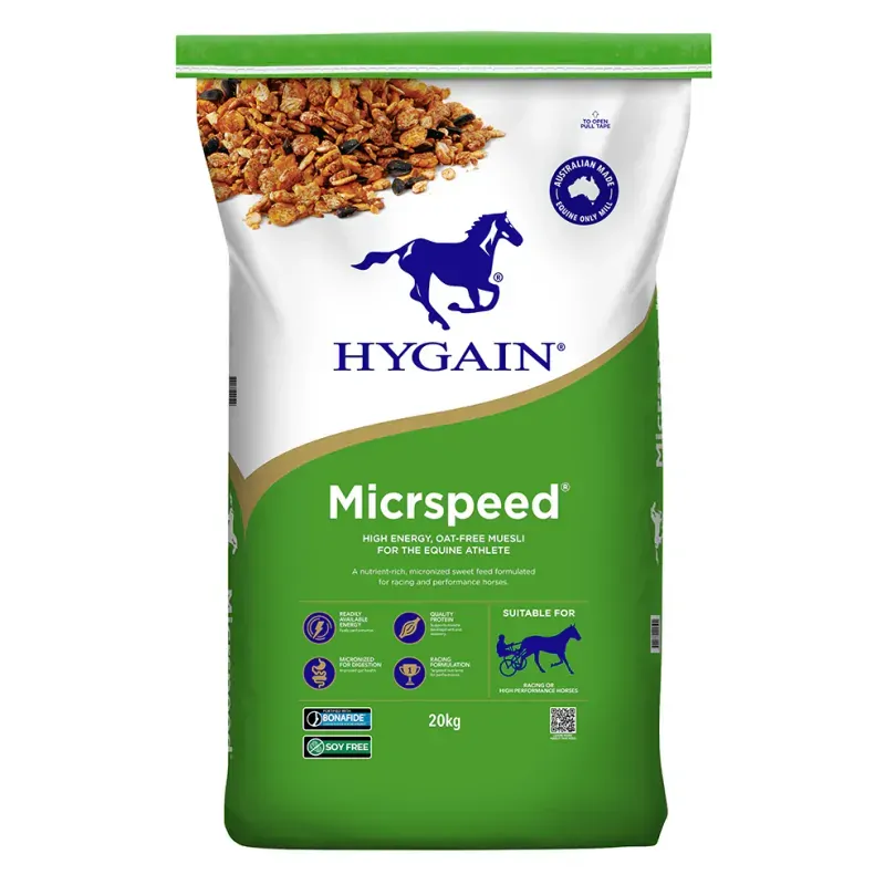 Hygain Micrspeed Oat Free Performance Muesli 20kg