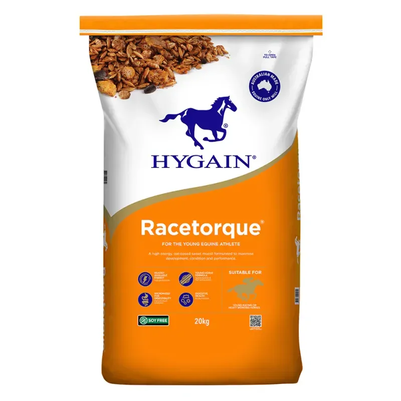 Hygain Racetorque Oat Based Sweet Muesli 20kg