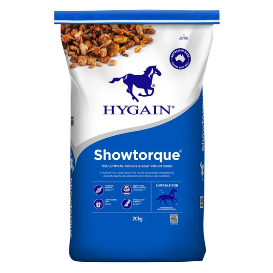 Hygain Showtorque Topline and Coat Muesli Concentrate 20kg