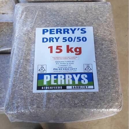 Perrys Fifty Fifty Dry Chaff Mix 15kg