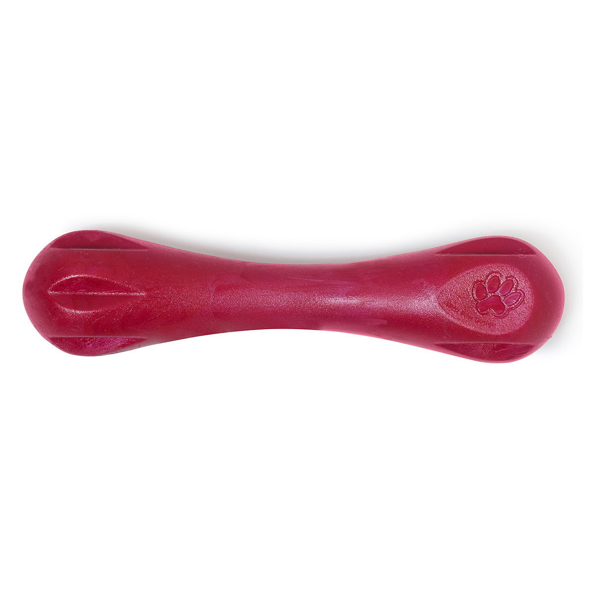 West Paw Holiday Hurley Toy for Tough Dogs - X-Small - Ruby Red