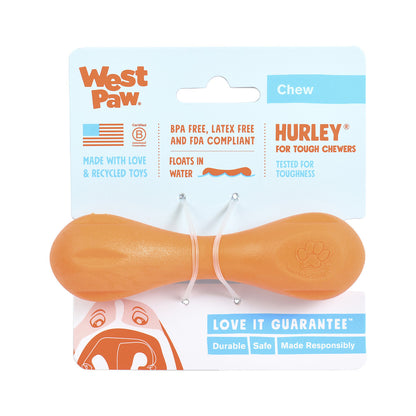 West Paw Holiday Hurley Toy for Tough Dogs - X-Small - Ruby Red