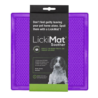 Lickimat Soother Original Slow Food Mat for Pet X-Large