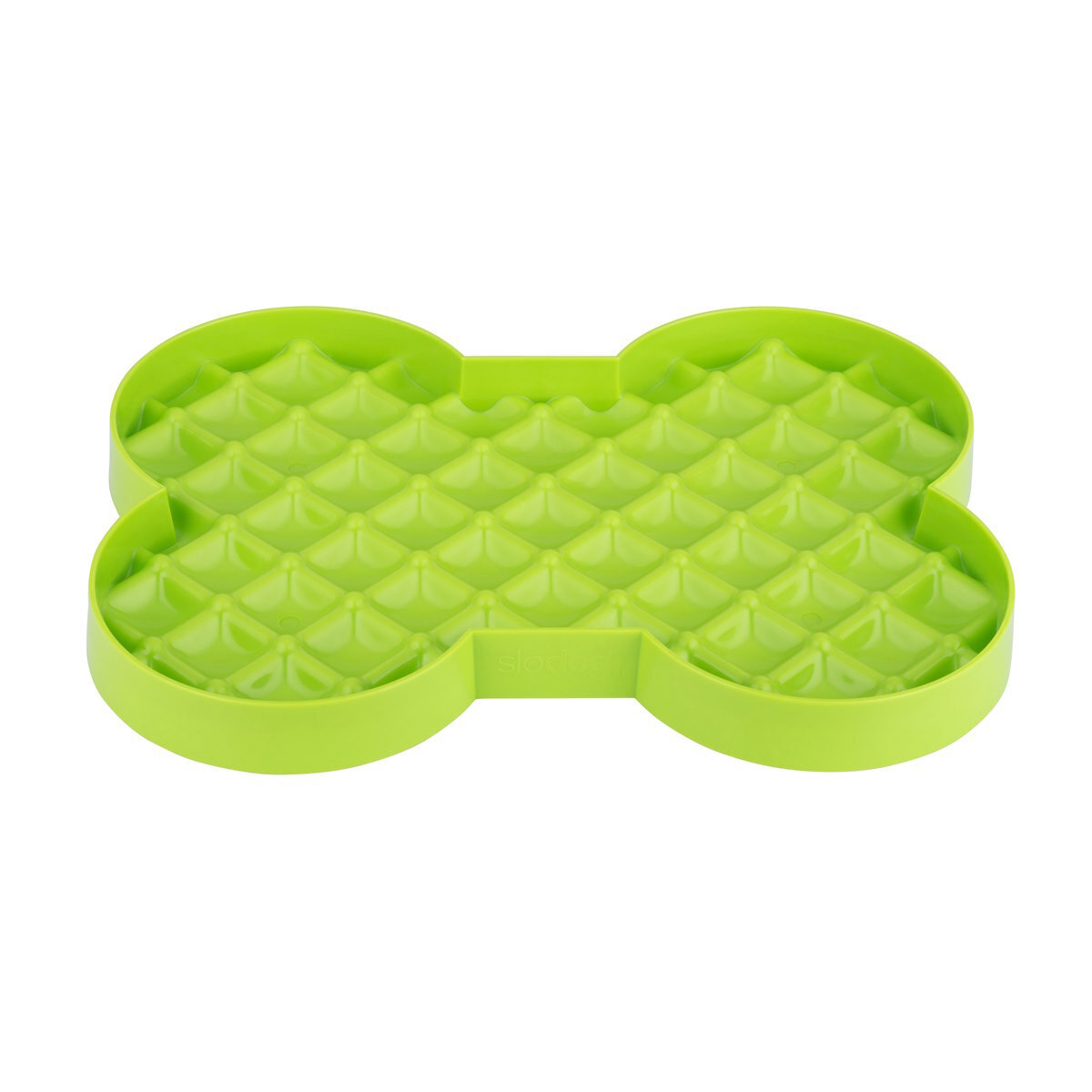 Lickimat SloDog No Gulp Bone-Shaped Slow Food Bowl for Dogs