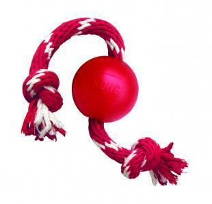 3 x KONG Ball W Rope Small