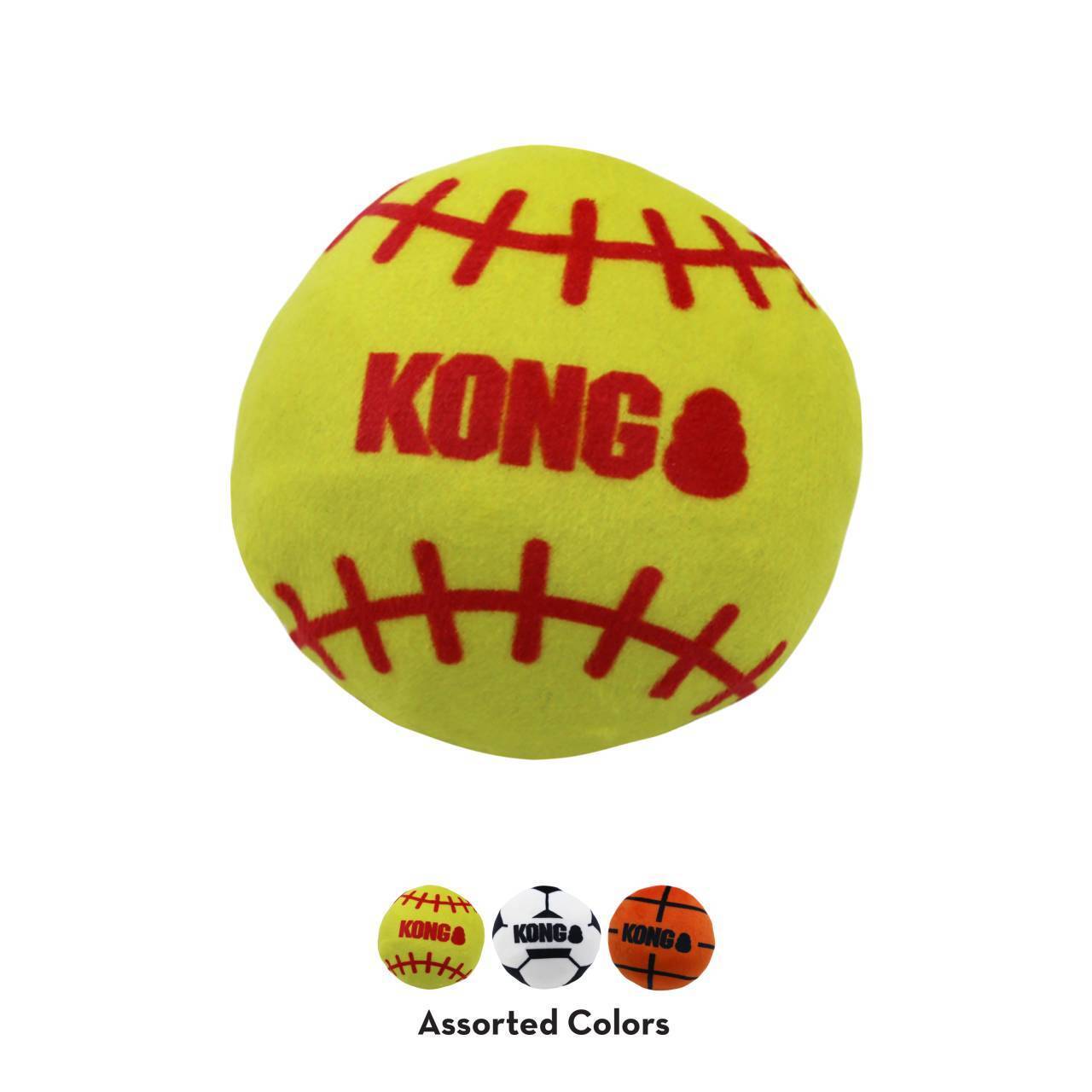 KONG Sport Fetch Balls for Cats Bulk Assorted Colours Bulk